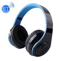 Casque Bluetooth Sans Fil V5.0 Haute Qualité Audio 10m Portée 12h Conversation + Sd 8go Bleu Yonis - Yonis