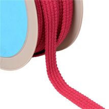 Bobine 20m Galon Quatre Cordons 15mm Rose Framboise - My mercerie