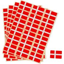 Drapeaux Autocollants, Dim. 15x22 Mm, 72 Pièces/ 1 Pq. - CC Hobby