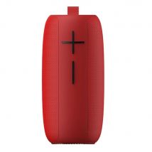 Enceinte Bluetooth Étanche Lumineuse 10w V5.0 Autonomie 6h Puissante Rouge Yonis - Yonis