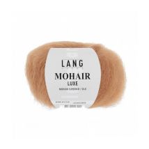 Pelote De Mohair Et Soie À Tricoter Mohair Luxe - 25 Gr -lang Yarns 175 Orange - LangYarns