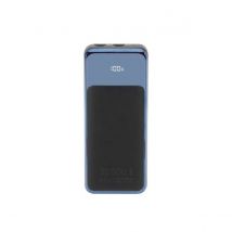 Rivacase Batterie Externe 30000 Mah 65w Avec 4 Ports Usb-c / Usb-a Et Écran Lcd Noir