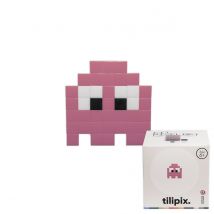 Kit Mosaïque Diy Pixel Art - Little Ghost - Rose - Tilipix