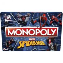 Monopoly Spiderman Marvel - Hasbro Gaming - E9072 - Jeu De Societe Classique - Dc - Spider-man - Hasbro