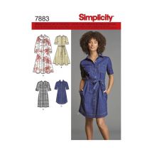 Patron Simplicity 8014 Chemise Et Tunique Taille N°fr 44-52