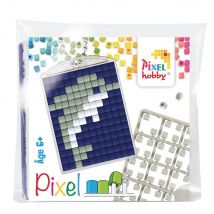 Kit Créatif Pixel Porte-clé 4x3cm Dauphin - Pixel ou Pixel kit