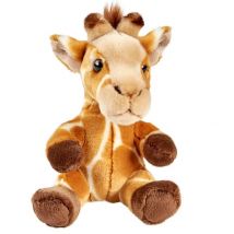 Peluche Girafe Têtabizous – 17cmh - Anima - Beige