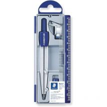 Compas Scolaire - Avec Bague Pour Crayon - Mine Graphite Intégrée - Staedtler Noris 550 60