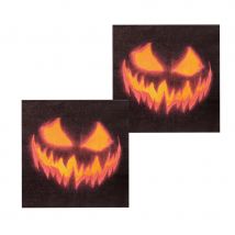 24 Serviettes Citrouille Terrifiante - Boland