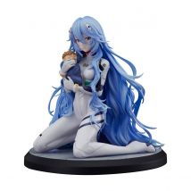Rebuild Of Evangelion - Statuette 1/7 Rei Ayanami Long Hair Ver. 16 Cm - Good Smile Company