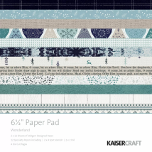 Bloc De 40 Feuilles Wonderland - Kaisercraft - Kaisercraft