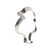 Nonnette Père Noël - Inox - 120 X 65 X 30 Mm - Gobel