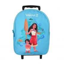 Vaiana - Disney - Sac À Dos Scolaire À Roulettes - Bleu - Bagtrotter