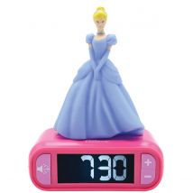 Réveil Avec Veilleuse Disney Princesses Cendrillon 3d - Lexibook
