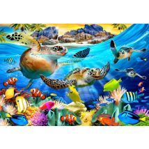 Puzzle 300 Pièces - Turtle Beach - Bluebird Puzzle