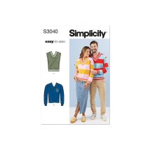 Gilet Et Hauts En Tricot Unisexe Taille N°fr 40-60 - Simplicity