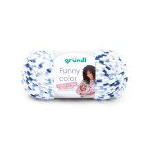 Layette À Tricoter Funny Color - Grundl - Certifiée Oeko-tex Bleu (03) - Gründl