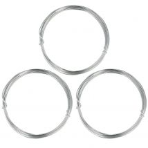 3 Fils En Aluminium Pour Tricotin - 1,5 Mm X 5 M - Artemio
