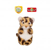 Peluche - Peluche > Guépard Beige, Blanc - 15 Cm - Gipsy Toys