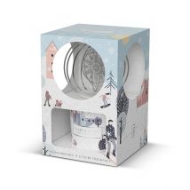 Coffret Décoration De Sapin Avec Bougie - Heart & Home