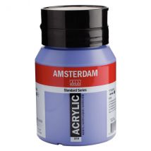 Pot Peinture Acrylique 500ml Amsterdam Outremer Violet Clair