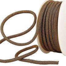 Bobine 20m Cordon Métallique 7mm Bronze - My mercerie