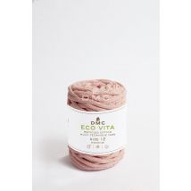Fil Coton Recyclé Eco Vita 12mm 250g Col. 041 Rose - Dmc