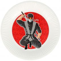 8 Assiettes Ninja - Boland