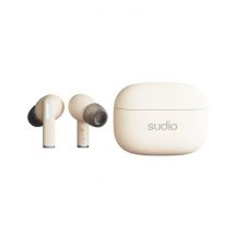Ecouteurs Intra-auriculaires Bluetooth Sudio A1 Pro - Touch Control - Ipx4 - Active Noise Cancellation - Microphone Intégré - Sable