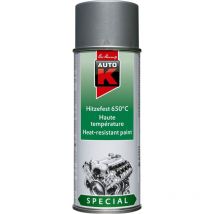 Bombe De Peinture Haute Température - Gris Argent - Auto-k - 400 Ml - Autocult