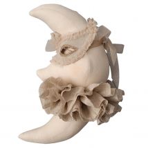 Trophée Mural Enfant En Lin, Lune Venise