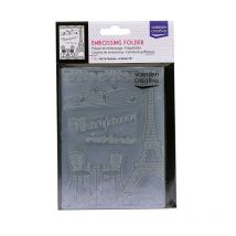 Die Classeur D'Embossage Bistrot Français - Darice