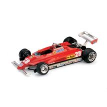 Véhicule Miniature - Brumm - Ferrari 126 C 2 D.pironi 1982 N.28 - Rouge - Brumm