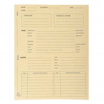 Paquet De 25 Dossiers De Procédure Carte Lustrée 25x32cm - Ivoire - X 5 - Exacompta