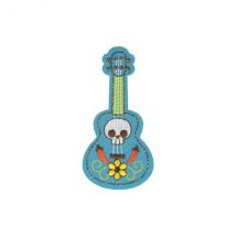 Ecusson Thermocollant Mexique Guitare 3,5x7cm - My mercerie