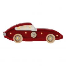 Lampe Veilleuse Voiture De Course Rouge - Little Lights