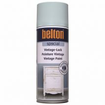 Bombe De Peinture - Bleu Ciel - Effet Vintage - Bois Et Métal - Belton