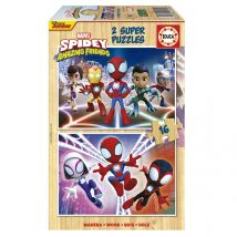 2 X 16 Pieces Spidey Et Des Super Amis - Educa Borras