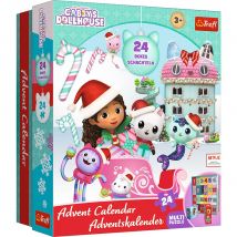 Puzzle 24 Pièces - Calendrier De L'Avent Gabby's Dollhouse - Trefl
