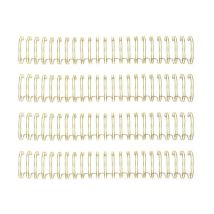 ​4 Spirales De Reliure Doré 1,9 Cm - We R - We R Memory