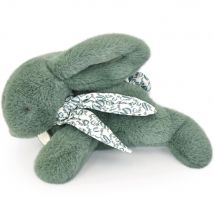 Peluche Lapin Vert Sauge 25 Cm - Doudou et Compagnie