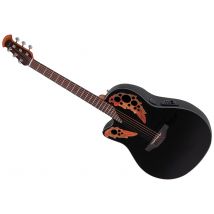 Ce44l 5 G Guitar Celebrity Elite Mid Cutaway Black Gaucher Ovation