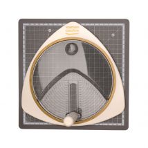 Cutter Circulaire - Ø 15 Cm - Avec Tapis De Découpe Auto-adhésif - Vaessen Creative
