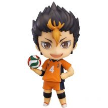Haikyu!! - Figurine Nendoroid Swacchao! Yu Nishinoya (re-run) 10 Cm - Orange Rouge