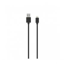Jaym Câble Lightning Vers Usb-a 2,4a Charge Et Synchronisation Collection Pop 1,5m Noir