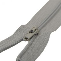 Fermeture Fine Polyester N°2 Couleur Gris Cendre - Mediac