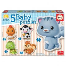 Baby Puzzles Les Animaux Commun - Educa Borras
