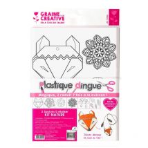 Kit Plastique Dingue Bijoux Collier Nature - Plastique fou