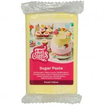 Funcakes Pâte À Sucre Jaune Pastel - 250g - CakeSupplies