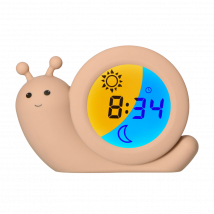 Réveil Éducatif Enfant - Formateur De Sommeil Escargot Simon - Alecto